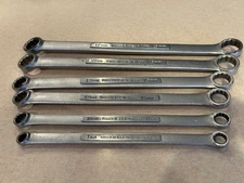 Craftsman 6pcs Metric 12 pt Combination Box End Wrench Set Made in USA