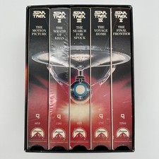 Star Trek The Movies VHS 25th Anniversary Col...