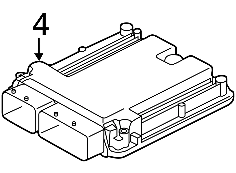 MÓDULO CONTROL MOTOR ECU 4H0907560C SE ADAPTA A AUDI A8 2011-2014 Foto 4 de 4