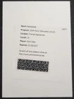 ZACH EDEY 2024-25 PANINI SILHOUETTE FRAMED SIGNATURES AUTO REDEMPTION SP