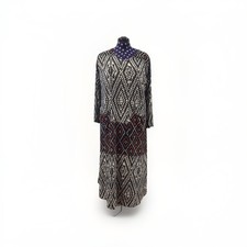 Plus One Size 20-26 Designer dress.Black white red mix.A-line,stretch,pockets.