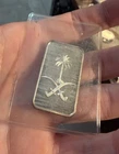 RARE 15 gram Silver PAMP Suisse Bar - Saudi Arabia Emblem -Sealed Vintage Pamp