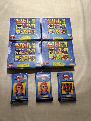 Panini Brawl Stars 4 Display Boxen + 18 Booster | 114 ungeöffnet