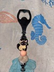 Handmade Beaded Bottle Opener With A Cute Cat Made For Animal Lovers — photo 1
