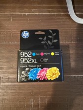 HP 952XL Black  952 Color Ink Combo Pack of 4 Exp Jan 2028 HP NEW PACKAGING