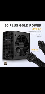 SAMA GT750BK Black 80 PLUS Gold Fully Modular ATX PSU - ATX 3.1 & PCIe 5.1