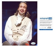 Lin-Manuel Miranda "Hamilton" AUTOGRAPH Signed 'Alexander' 8x10 Photo D ACOA