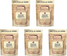 Douwe Egberts Pure Gold Instant Coffee Refill 150G (Pack of 5, Total 750G)