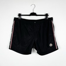 NWOT Moncler Swim Shorts Mens Black Nylon Authentic Size XXL