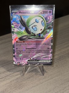 Pokemon TCG Meloetta EX Black Bolt Holo Card 044/086