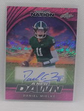 2025 Leaf Football Nation Daniel Mielke Auto #ed 1/6 A New Dawn