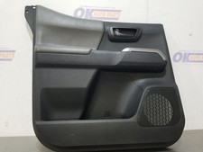 21 2021 Toyota Tacoma Sr5 Rear Door Trim Panel Black Gray Vinyl Left Driver