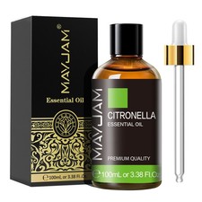MAYJAM 100 mL Citronella Essential Oil 100 Pure Undiluted Natural Aromatherapy
