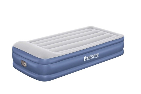 Bestway Tritech Single-Luftbett Mit Integrierter Elektropumpe 191 X 97 X 46 Cm-image