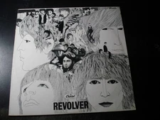 THE BEATLES REVOLVER LP RECORD SW 2576 PURPLE LABEL NM