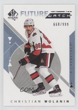 2018-19 SP Authentic Future Watch 668/999 Christian Wolanin #181 2vh