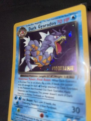 Pokemon Karte Dunkles Gyarados Team Rocket Prerelease 8/82 Near Mint Zustand