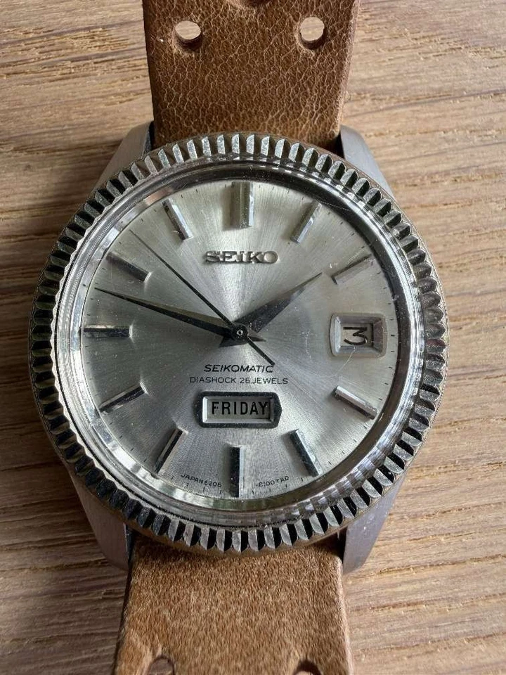 Seiko 6206-8080, Weekdater, Seikomatic, vintage Uhr aus 1965 - Bild 2 von 4
