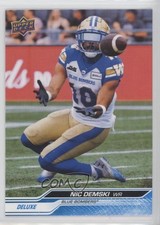 2024 Upper Deck CFL Deluxe 137/250 Nic Demski #57 z9k