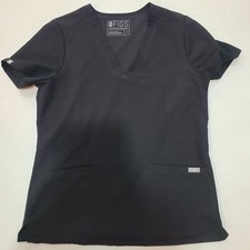 Figs Technical Collection Top Black Women s Small Women's Scrubs Healthcare
