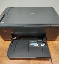 HP Deskjet F4480 All-in-One Color Inkjet Printer Tested Needs Ink 6866 Page Cnt