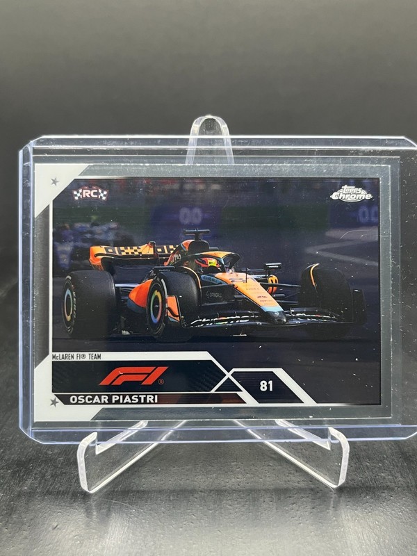 2023 Topps Chrome Formula 1 F1 Oscar Piastri RC Rookie #113 (A)