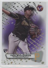 2023 Topps Pristine Purple Refractor 10/99 Yerry De Los Santos #224 fm0