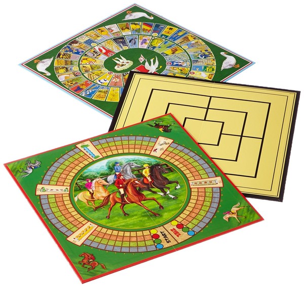 Spielesammlung Schmidt Spiele 49147, 100 Spiele, Gesellschaftsspiele, Bunt-image