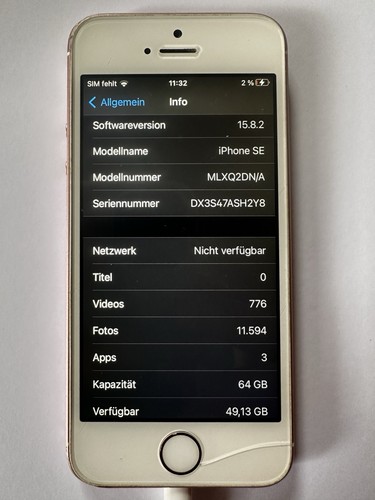 iPhone SE 1. Generation 64GB