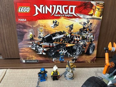 LEGO NINJAGO Hunted Dieselnaut 70654 In 2018 Used Retired W/Manual