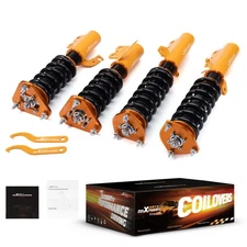Set 4 Full Coilover Struts Coils Shocks Suspension For Toyota Celica 1994-1999