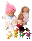 CABBAGE PATCH KIDS Vintage collection- 4 Minis, 3 large Sizes- Lot of 7