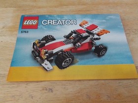 LEGO CREATOR: Dune Hopper (5763) Complete. Includes Manuals. No Box.