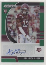 2020 Panini Prizm Draft Picks Rookies Green Kendrick Rogers #250 Auto 07d9