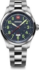 Image of Wenger Terragraph Mens Swiss Watch - Blue Dial 01.0541.123