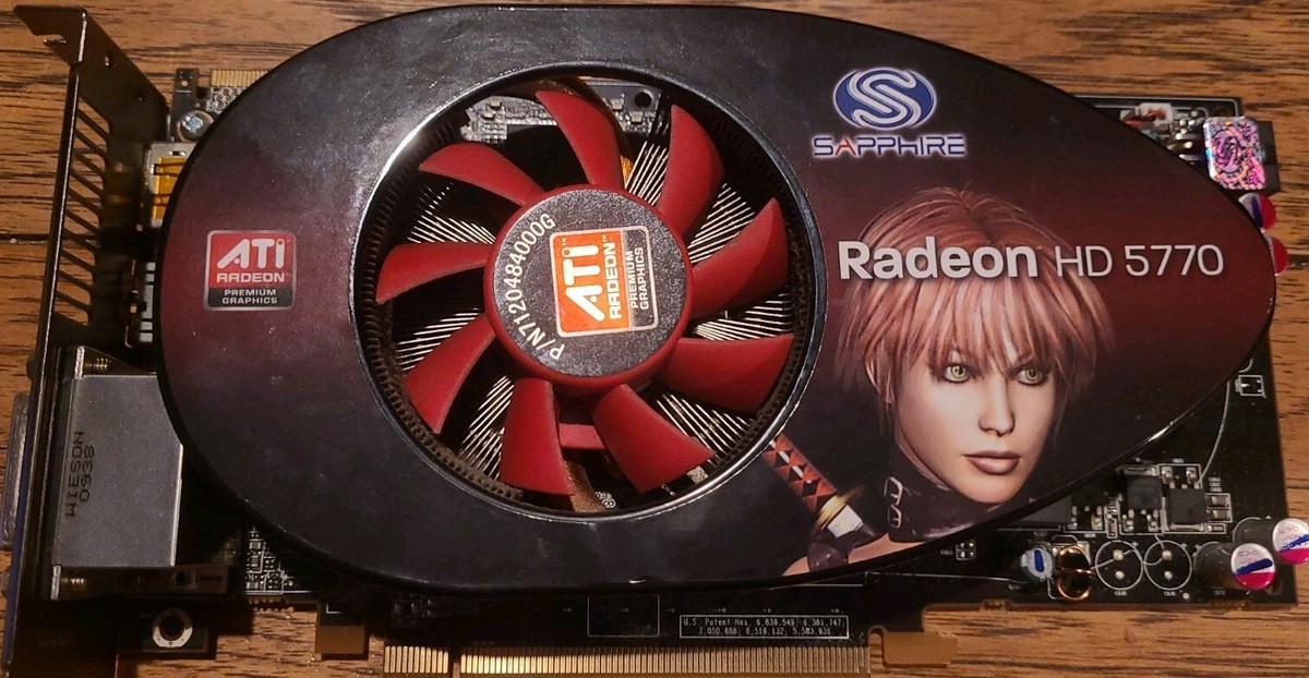 Sapphire ATI RADEON Premium graphics HD 5770 1 GB GRAPHICS CARD