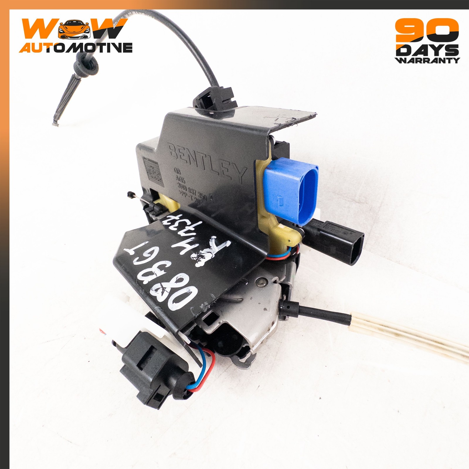 04-11 BENTLEY CONTINENTAL GTC RIGHT PASSENGER SIDE DOOR LOCK LATCH ACTUATOR OE