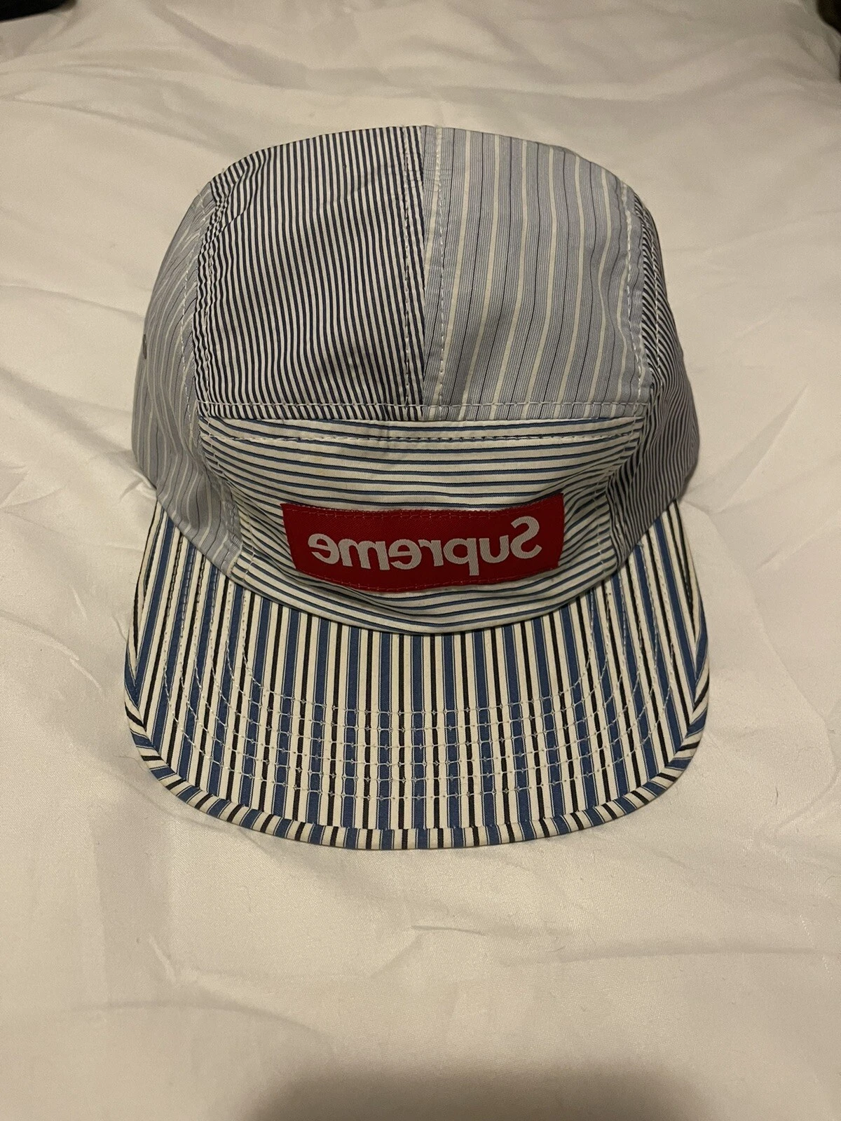 Chapeau de camp Supreme x Comme Des Garçons CDG 5 panneaux (2012)