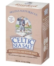 Selina Naturally Celtic Sea Salt Smoked Flake River Salt 5.3 OZ