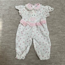 TINY TOTS Vintage One Piece Outfit Girls 3-6mo