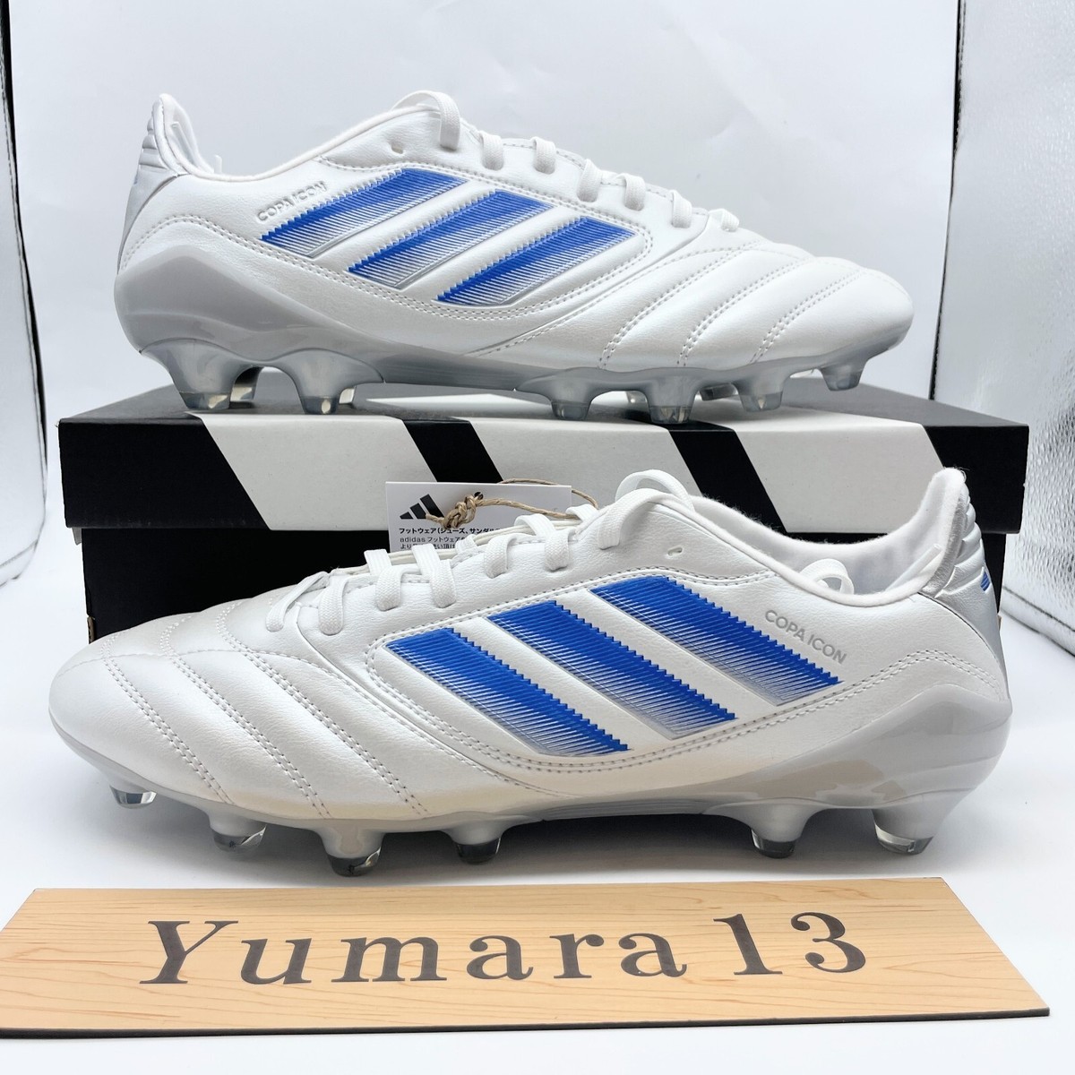【新品：26,0cm】adidas COPA ICON ブラック/ホワイト adidas COPA ICON JAPAN HG/AG IG1862 White/Black/Gold Unisex