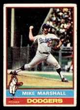 1976 Topps Baseball #465 Mike G. Marshall VG