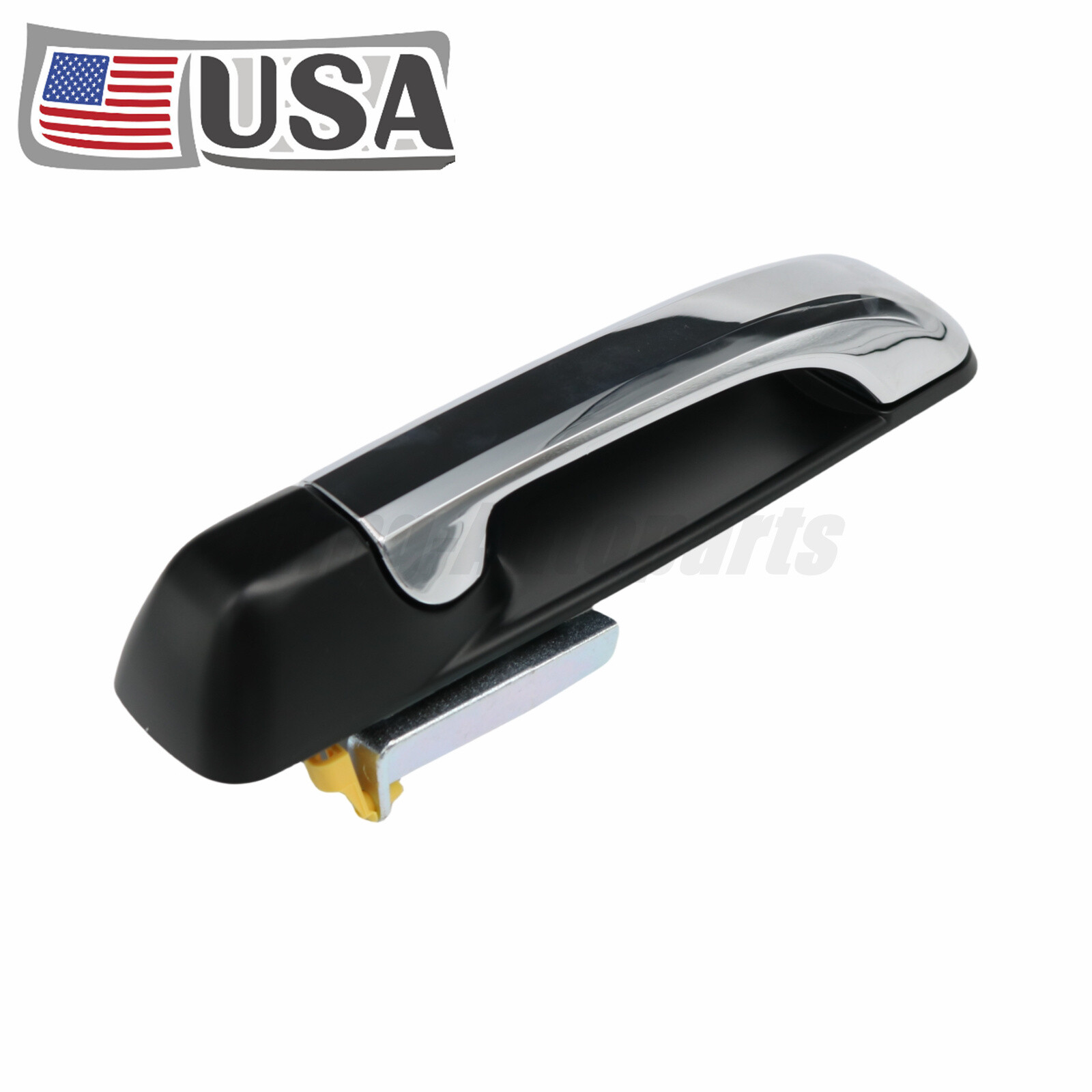 Dodge Ram Chrome & Black Exterior Left Rear Driver Side Door Handle
