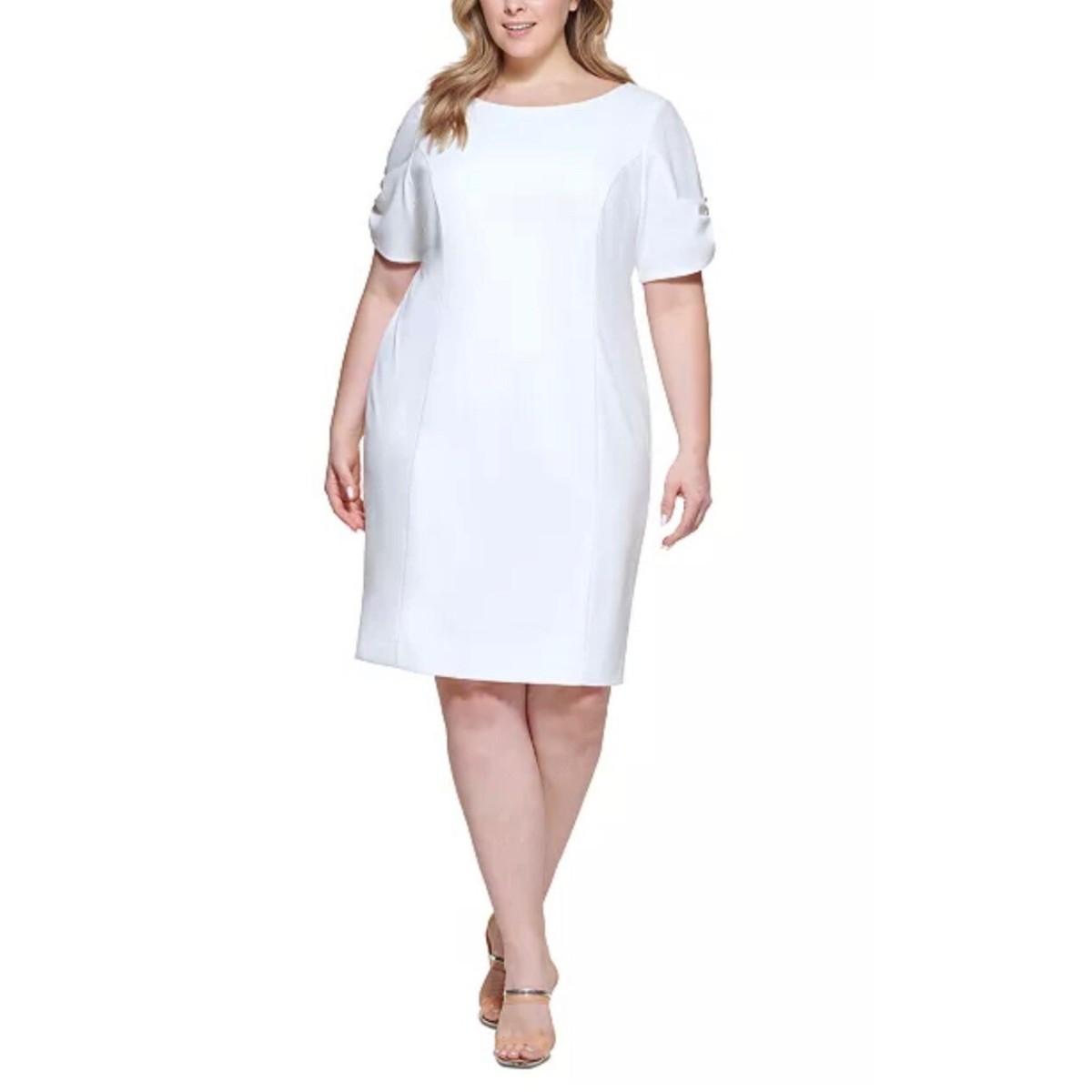 plus size ivory cocktail dresses City Chic Plus Size All Class Dress