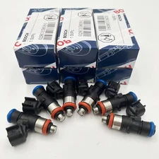 6X 0280158091 Fuel Injector Fit For Mercury Mazda CX-9 Lincoln 3.5L 3.7L New