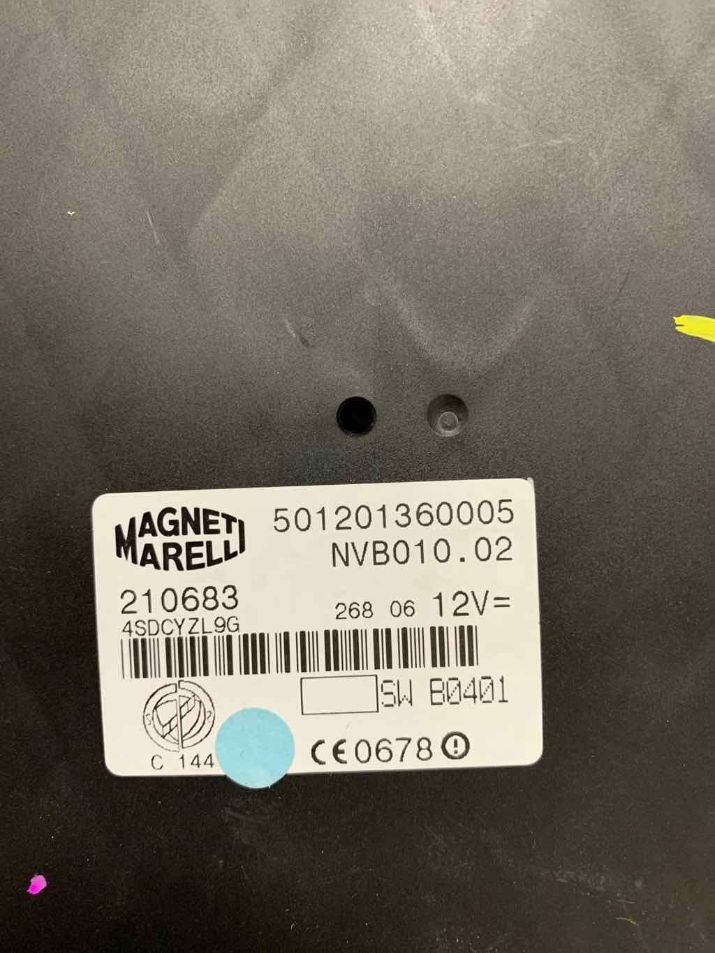 2007 Chassis Brain Box 50120136000 MASERATI OEM