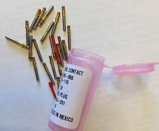 M39029/5-115 - Paquete de 20 contactos conectores circulares - Conector GRATIS y extractor de clavijas