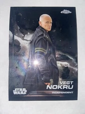 2024 Star Wars Topps Chrome - Vect Nokru #75, Base Card