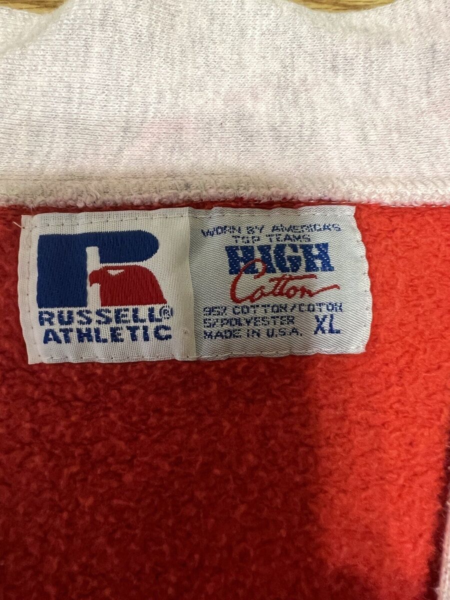 Russell Athletic VTG High Cotton Cardigan Sweater Sweatshirt Russell Athletic VTG High Cotton Cardigan Sweater Sweatshirt