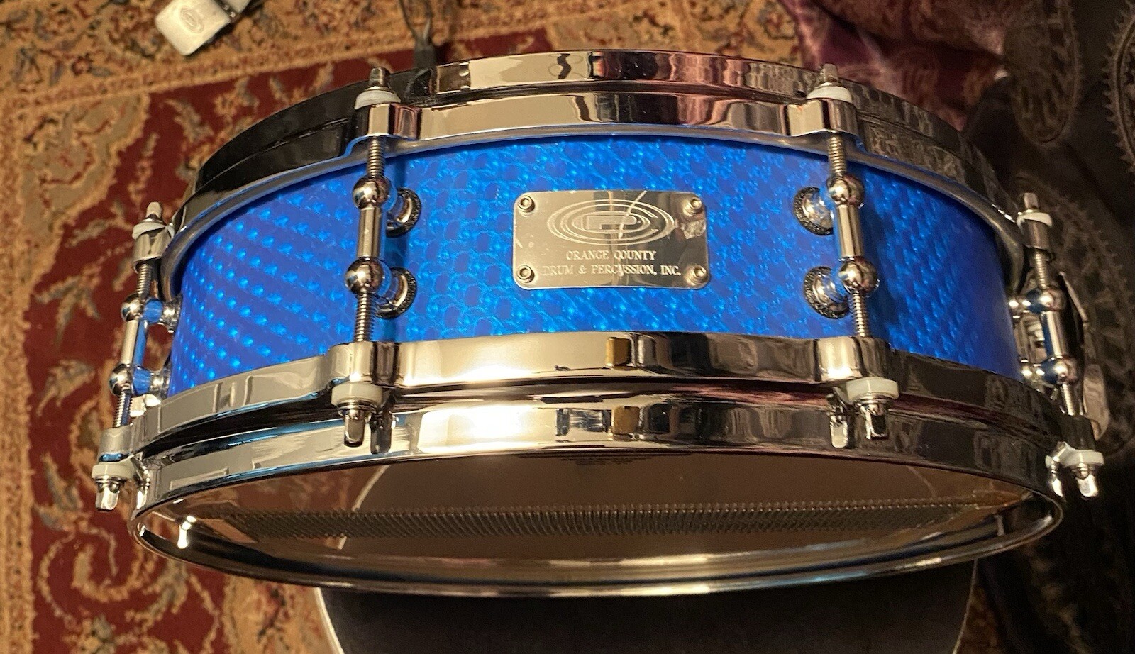 Orange County Drum & Percussion 4×13 10ply Piccolo Snare, Ocdp, Orange County Falak Tayyeb